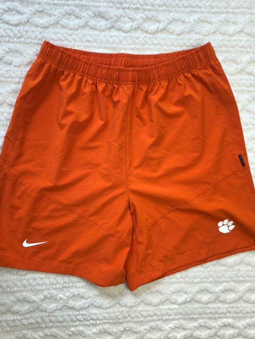 Nike Clemson Tigers Orange Athletic Shorts Men’s XL NCAA Football